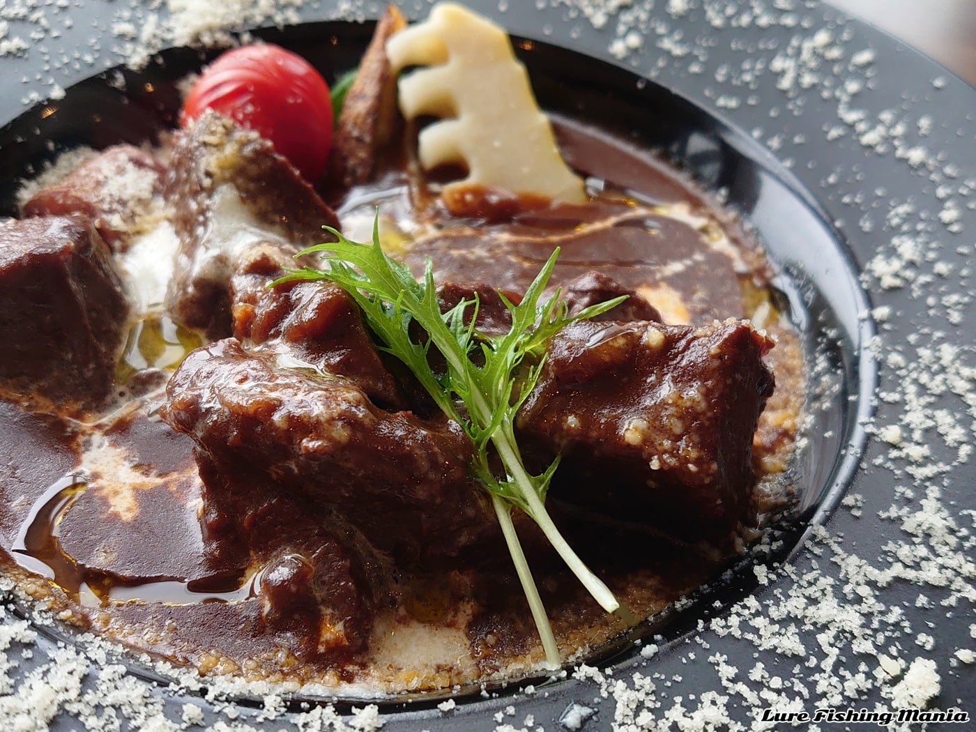 蝦夷鹿のシチューは大変美味